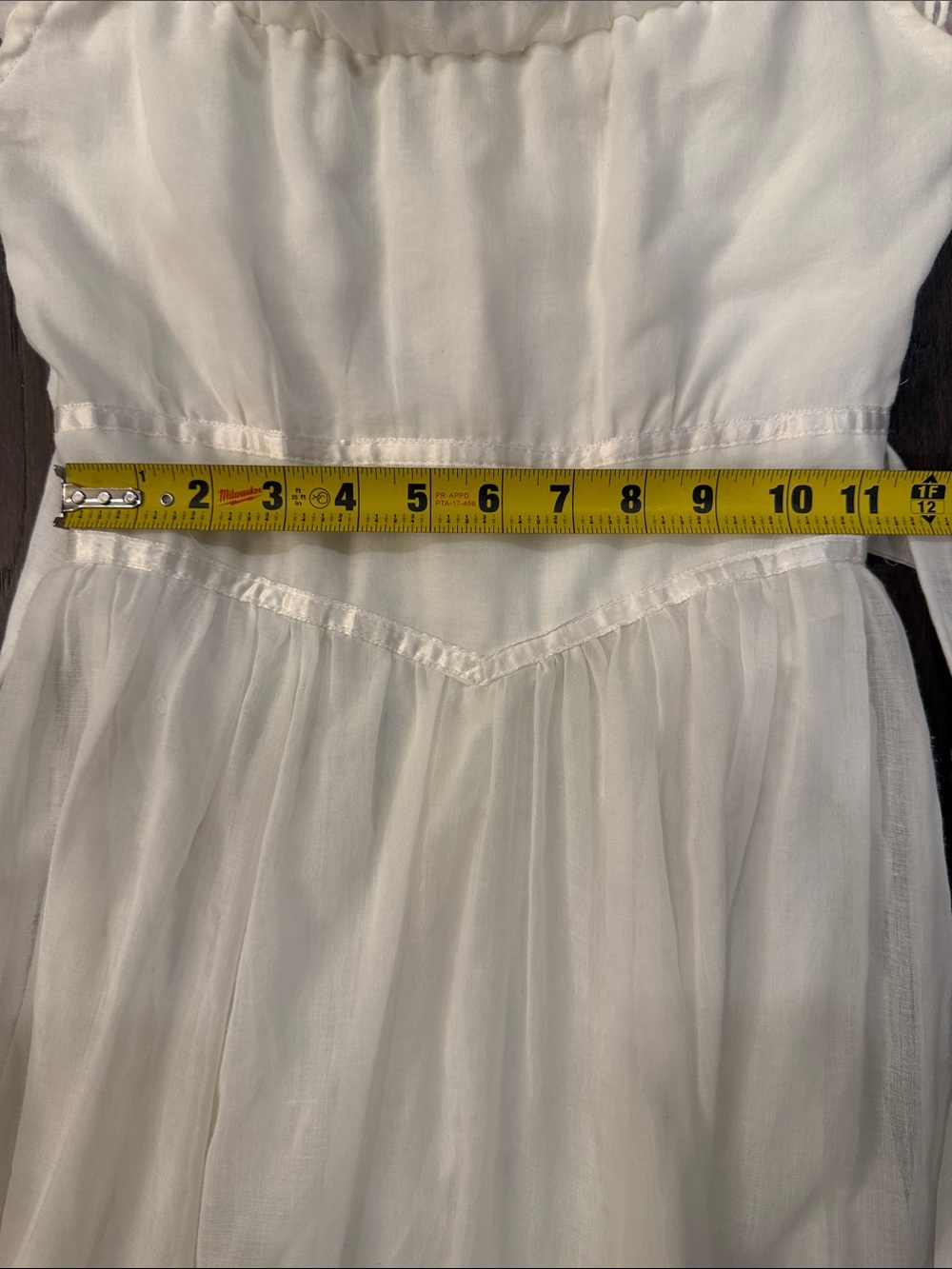 Rare Vintage 70’s Gunne Sax by Jessica San Francisco Cream and Lace Maxi Dress - Picture 14 of 16